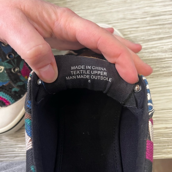 Sakroots Multicolor Slip-On Sneakers - Picture 6 of 7